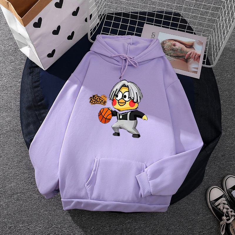 Damen Hoodie Basketball Motiv Norvielle