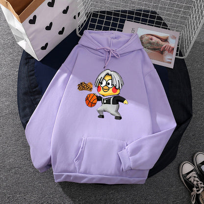 Damen Hoodie Basketball Motiv Norvielle