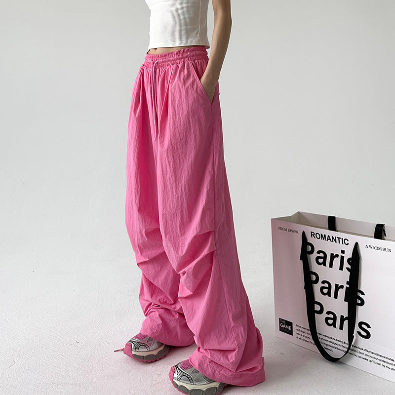Damen Sporthose Elastischer Bund Kordelzug