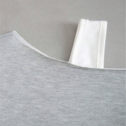 Damen Cropped Sweatshirt Asymmetrisch Voluminöse Ärmel Norvielle