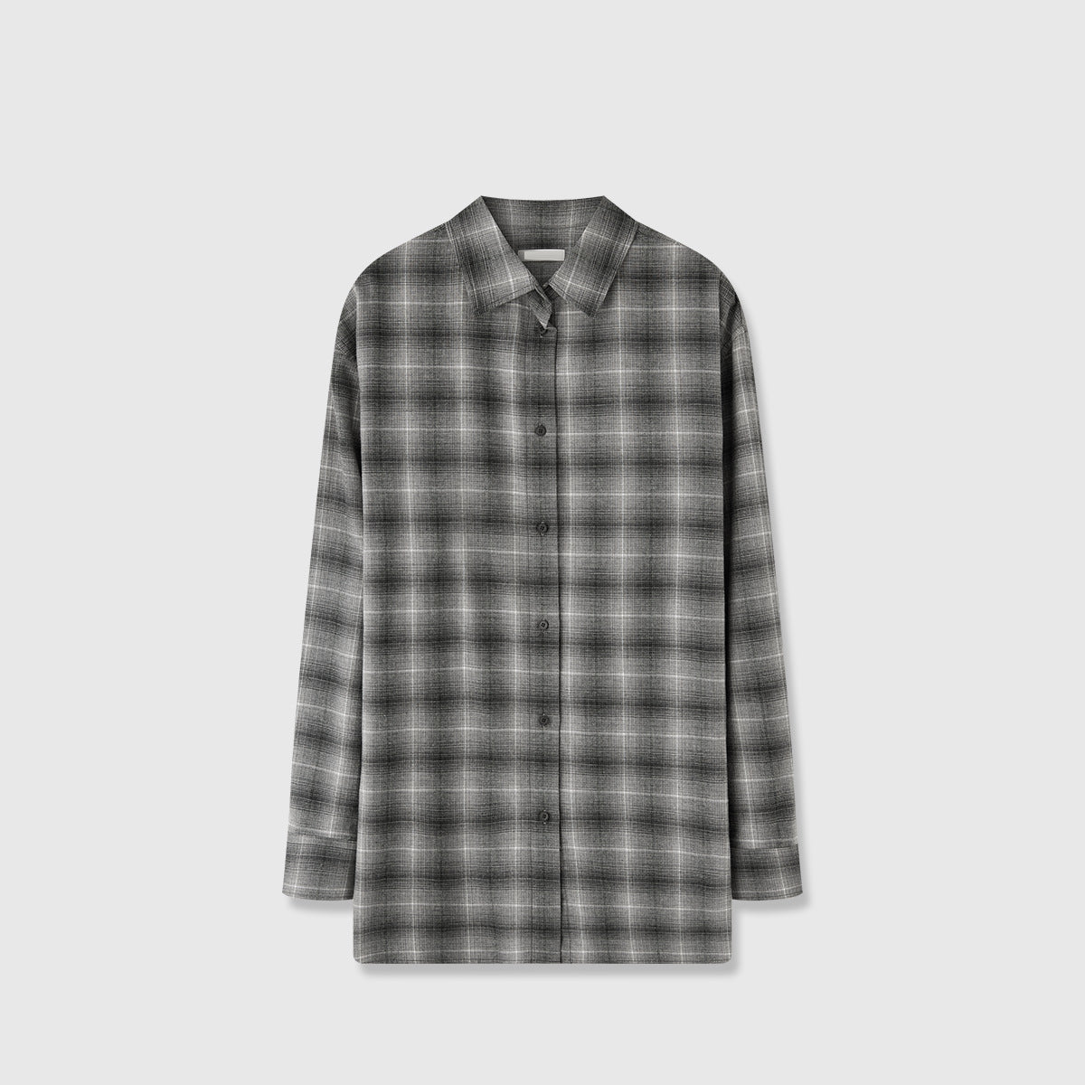 Damen Langarmhemd Karomuster Modern Norvielle