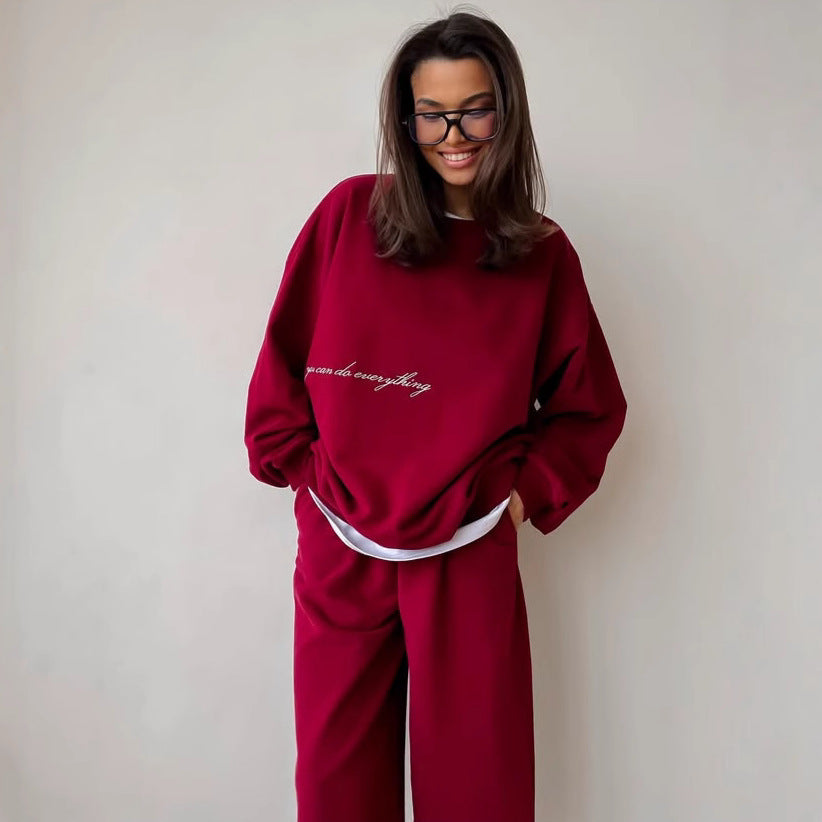 Damen Freizeit-Set Weich Norvielle Relaxed-Fit - Norvielle