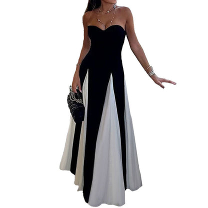 Damen Abendkleid Herz-Ausschnitt Norvielle