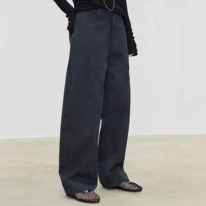 Damen High-Waist-Hose Strukturiert Norvielle