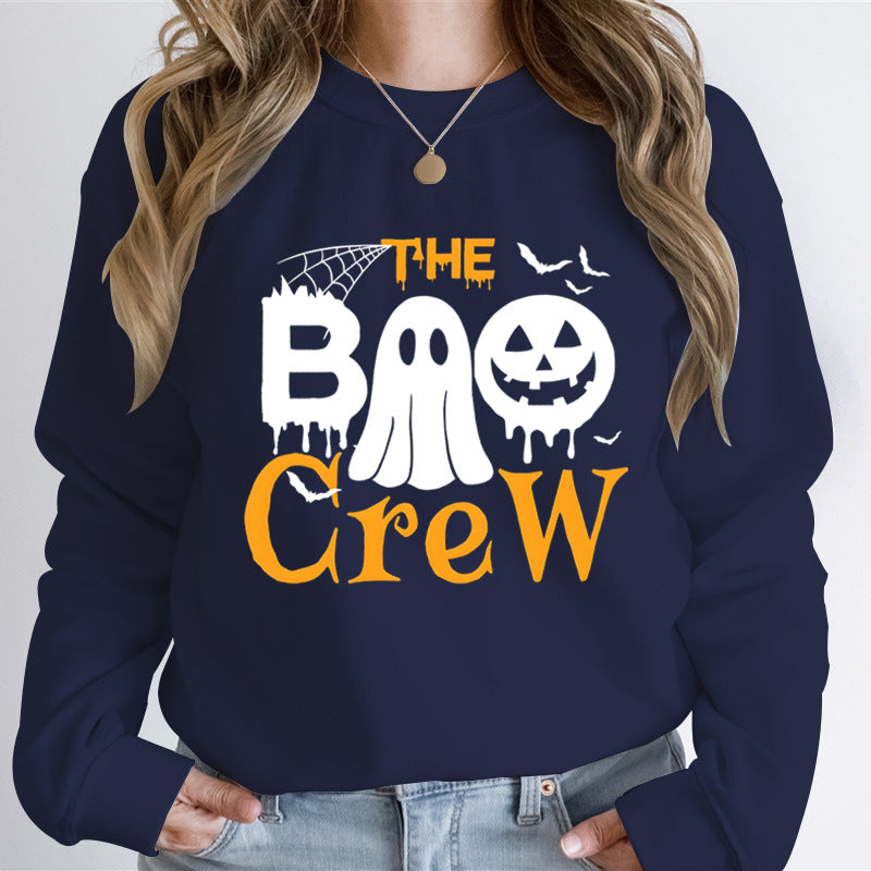 Damen Sweatshirt Halloween Grafikdruck