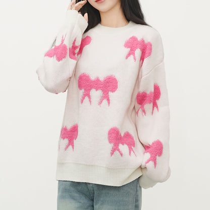 Damen Grobstrickpullover Verspielt Norvielle - Norvielle