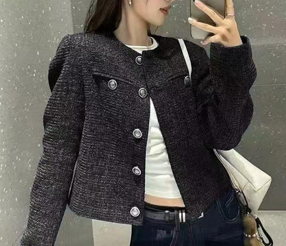 Damen Kurzjacke Strukturiert Norvielle