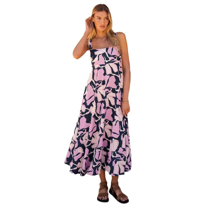 Damen Maxikleid Floralmuster Norvielle