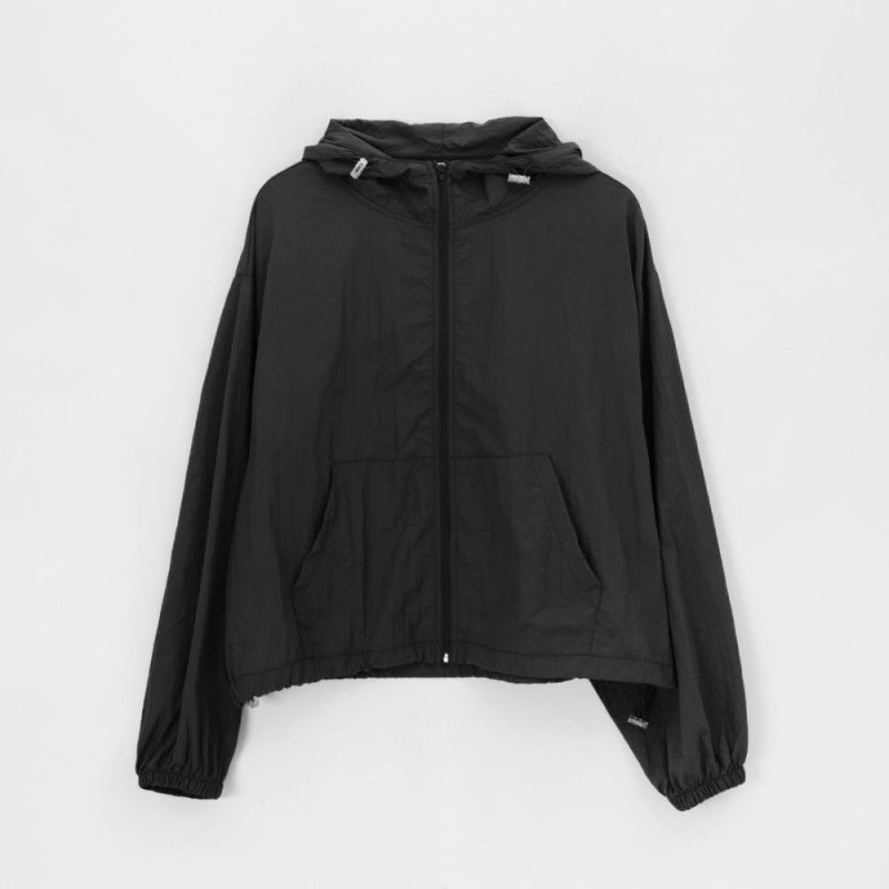 Damen Outdoor-Windjacke Leicht Verstellbar Norvielle