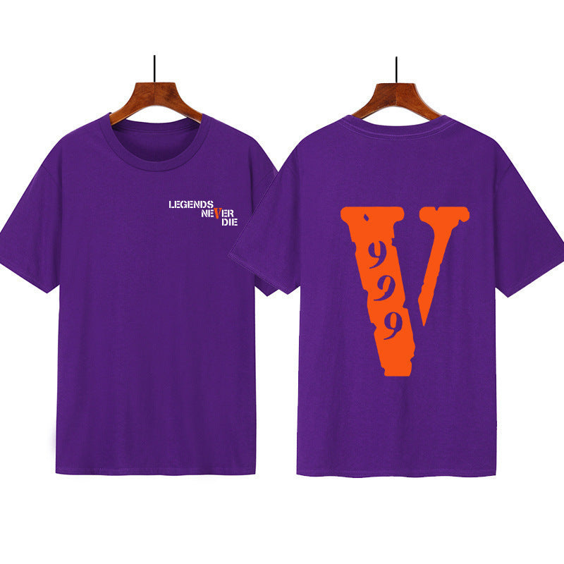 Damen Grafik T-Shirt mit originellem Schriftzug und kreativem Design
