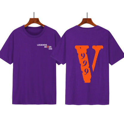 Damen Grafik T-Shirt mit originellem Schriftzug und kreativem Design