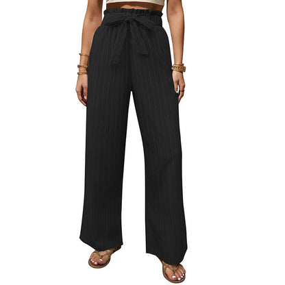 Damen Plisseehose Elastischer Bund Norvielle