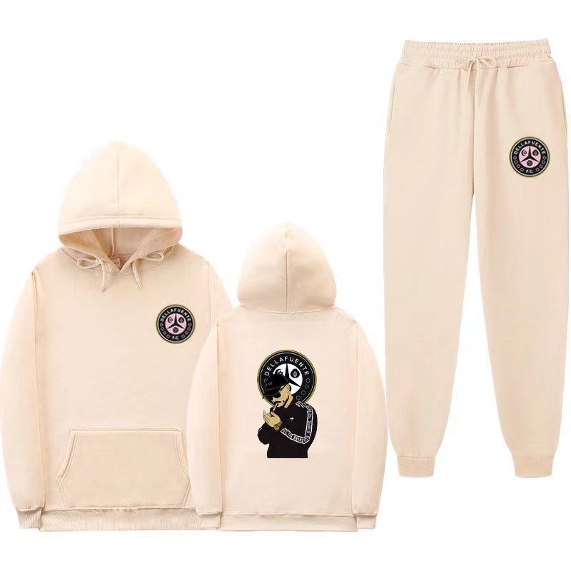 Damen Pullover Set mit Jogginghose und einzigartigem Druck