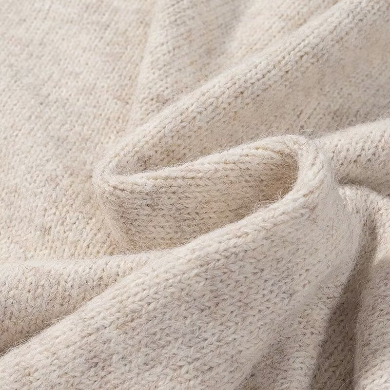 Damen Strickmantel Weich Norvielle Elegantes Design