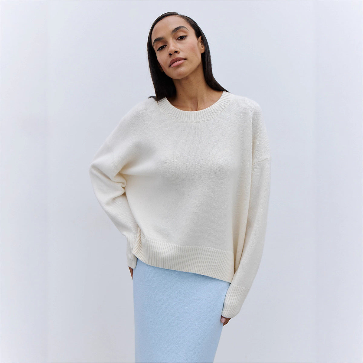 Damen Strickpullover Lässig Norvielle