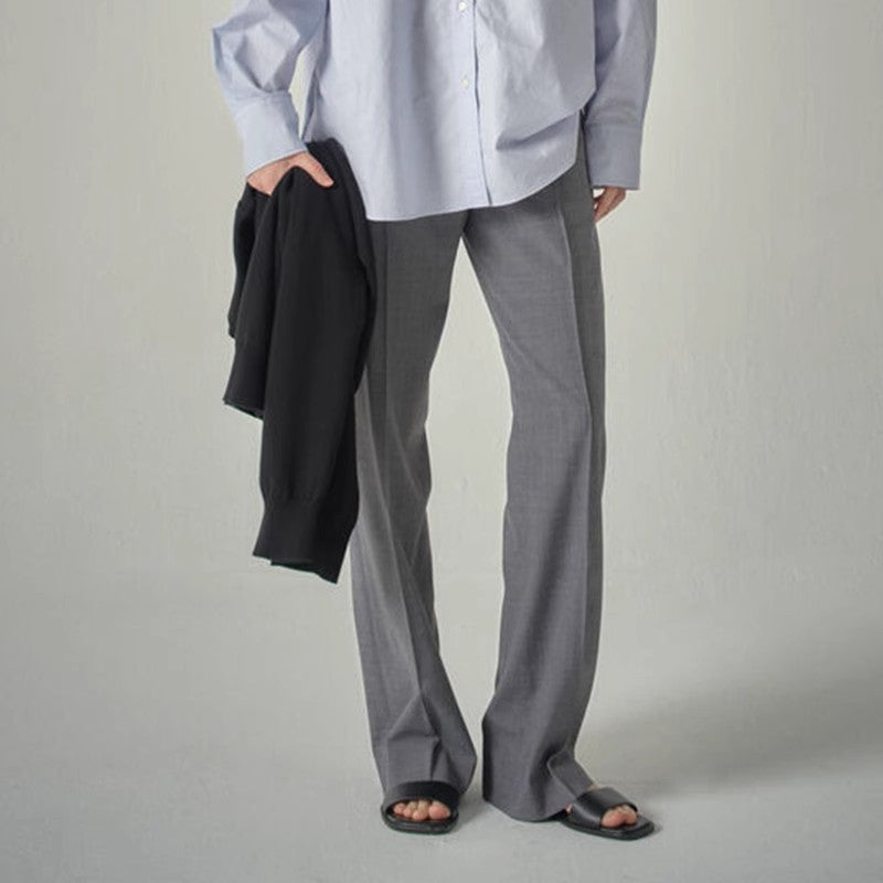 Damen Stoffhose Elegant Fließend Norvielle