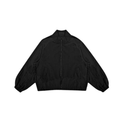 Damen Übergangsjacke mit hohem Kragen elastische Bündchen