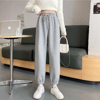 Damen Freizeithose Elastischer Bund Modern Bündchen Norvielle