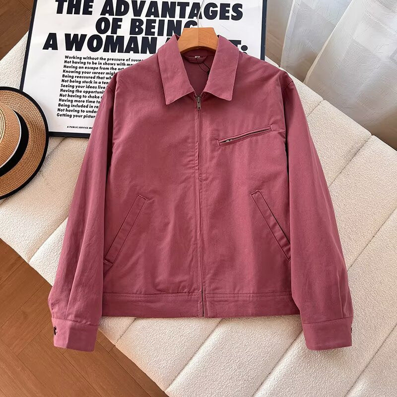 Damen Übergangsjacke Reißverschluss Taschen Norvielle