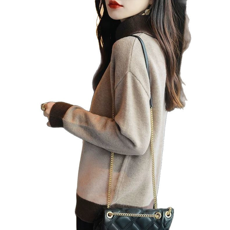 Damen Rollkragenpullover Kuschelig Norvielle