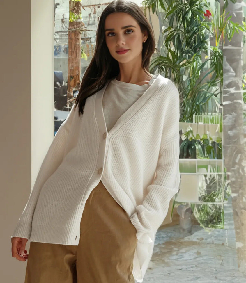 Norvielle Damen Cardigan Stilvoll Trendig