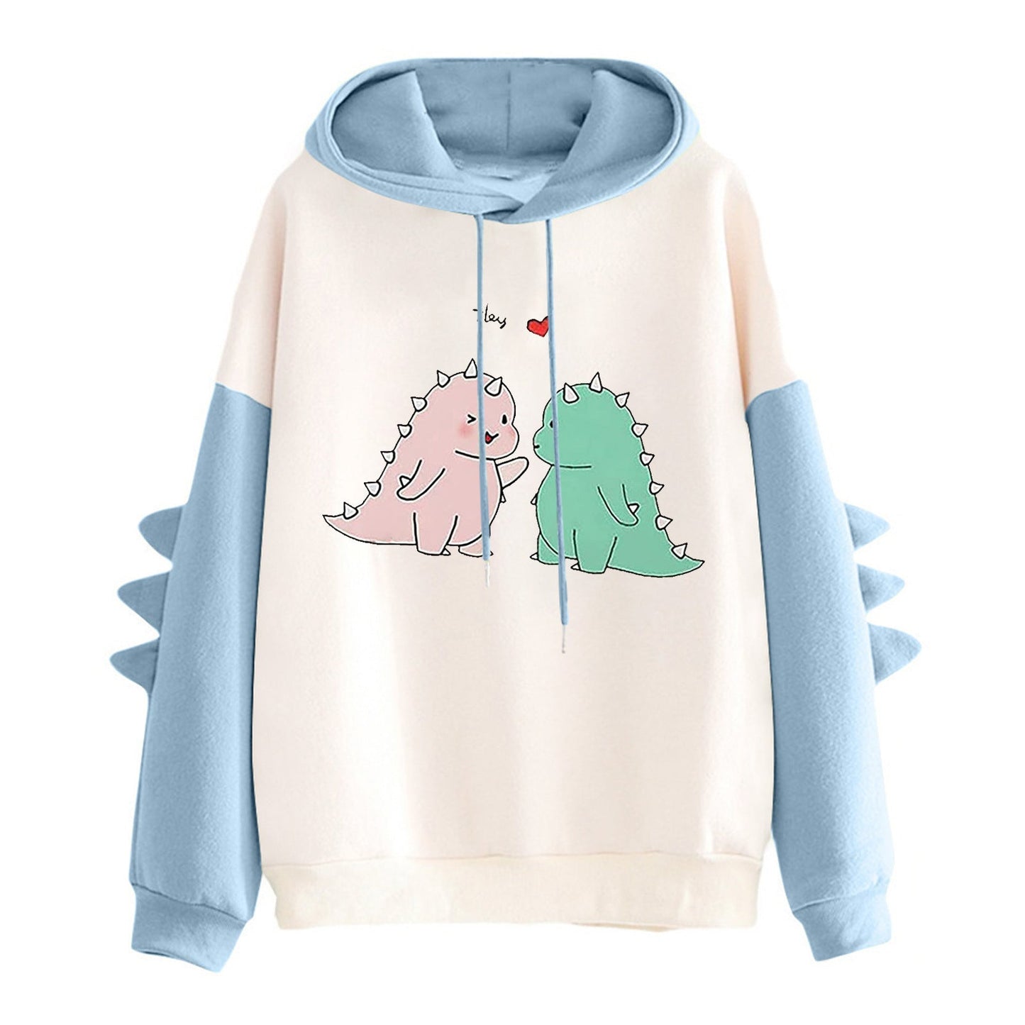 Damen Kapuzenpullover Dinosaurier-Design Norvielle