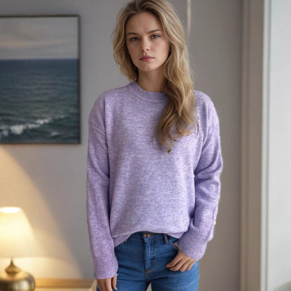 Damen Strickpullover Kuschelig Modern Lässig Norvielle