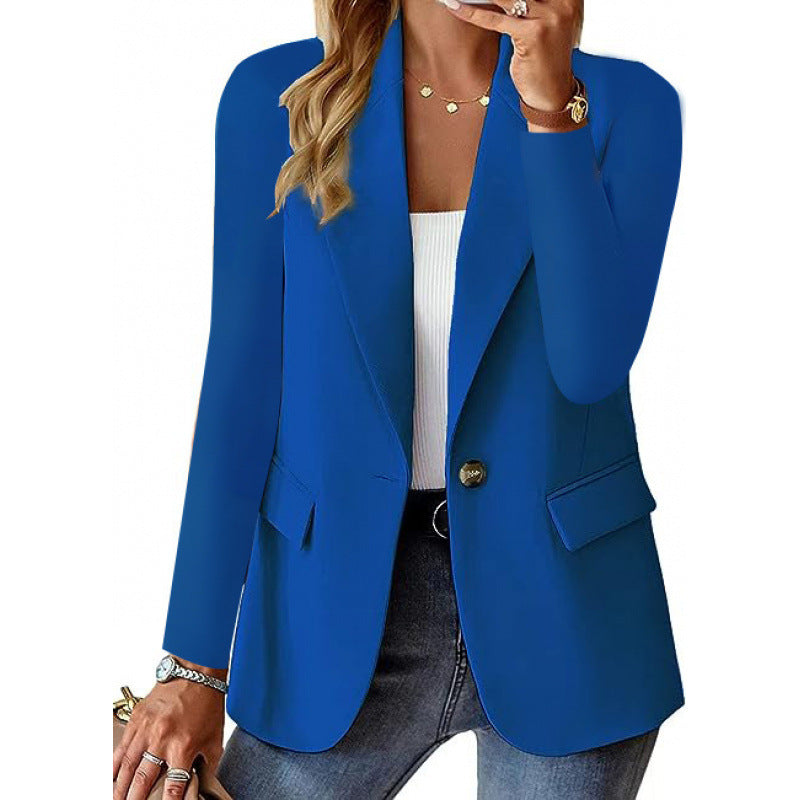 Damen Blazer Moderner Schnitt Mit Knöpfen Norvielle