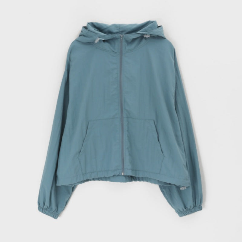 Damen Windjacke Mit Kapuze Norvielle Wasserdicht