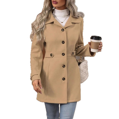 Damen Trenchcoat mit Gürtel Norvielle