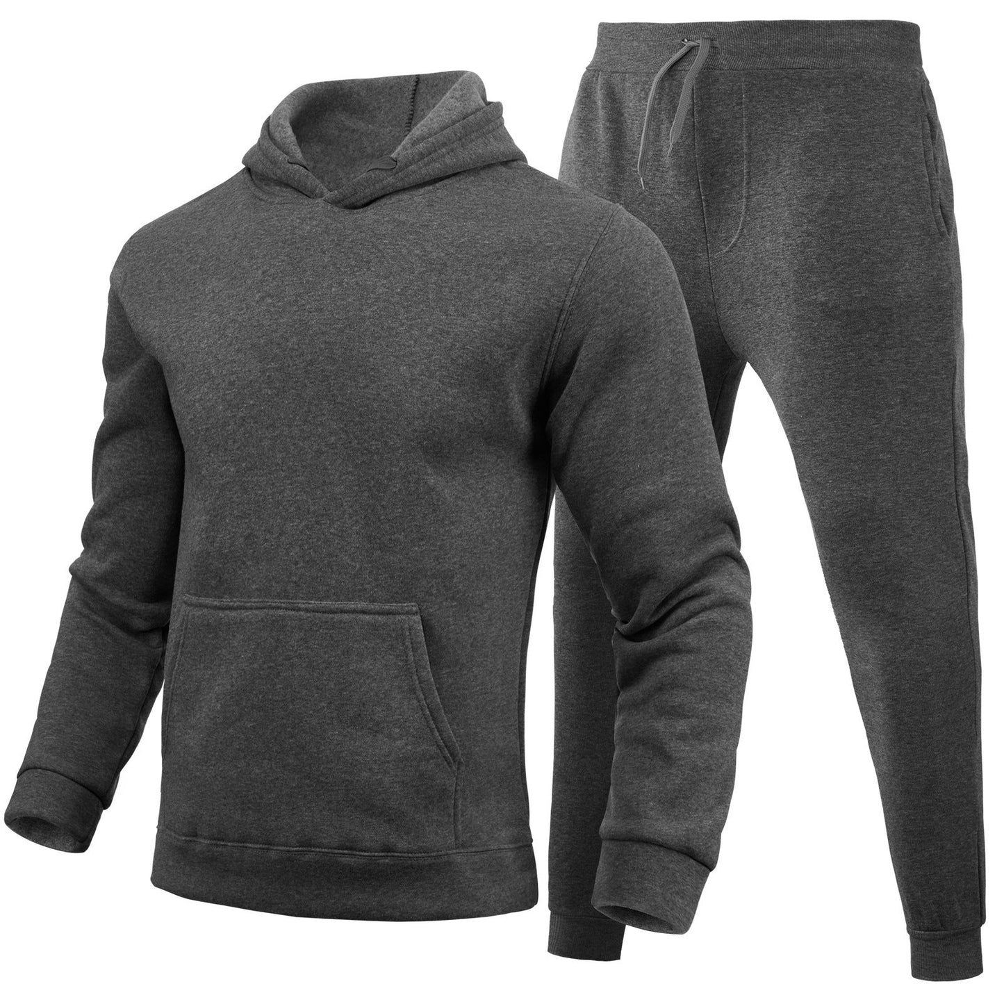Damen Sportliches Hoodie- und Jogginghose-Set Baumwollmix