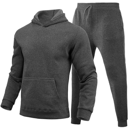 Damen Sportliches Hoodie- und Jogginghose-Set Baumwollmix