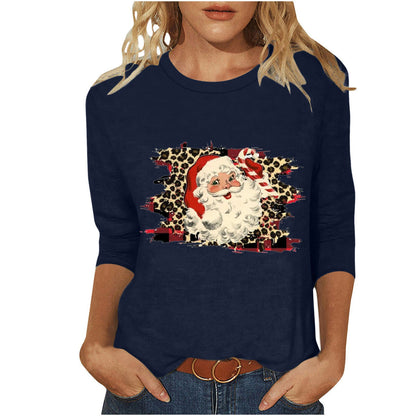 Damen Sweatshirt Weihnachtsmotiv Norvielle