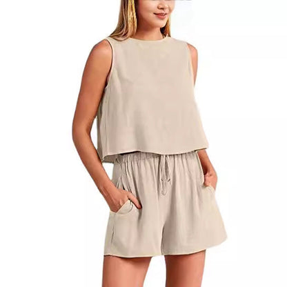 Damen Freizeitset Elastischer Bund Norvielle