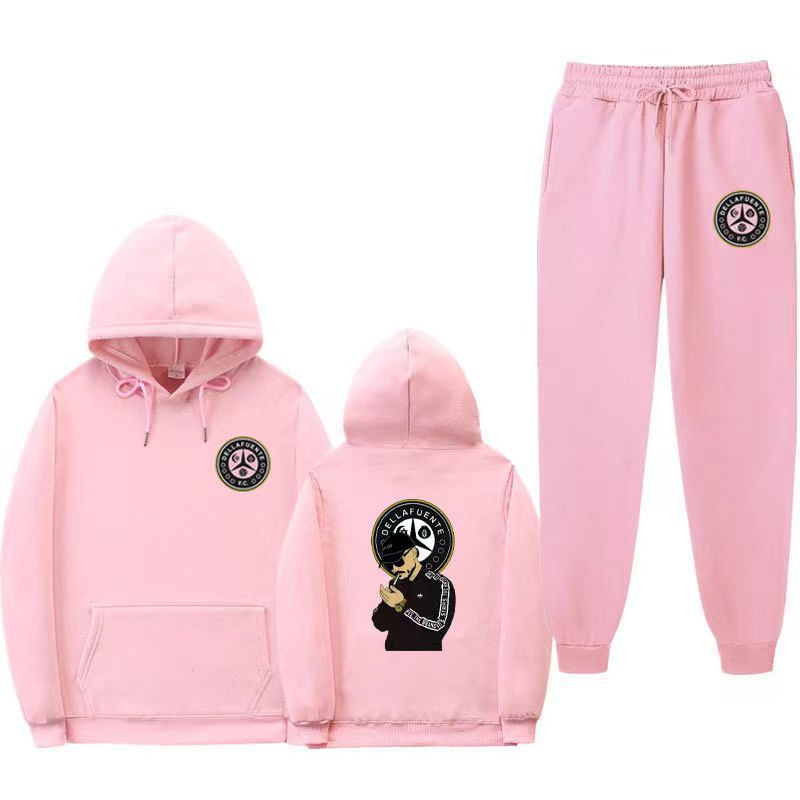 Damen Pullover Set mit Jogginghose und einzigartigem Druck