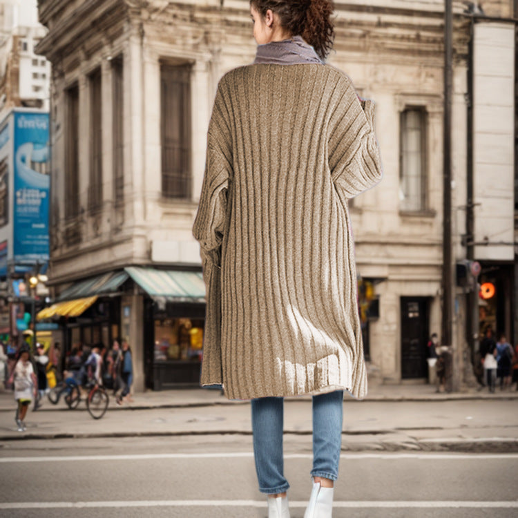 Damen Strickmantel Norvielle