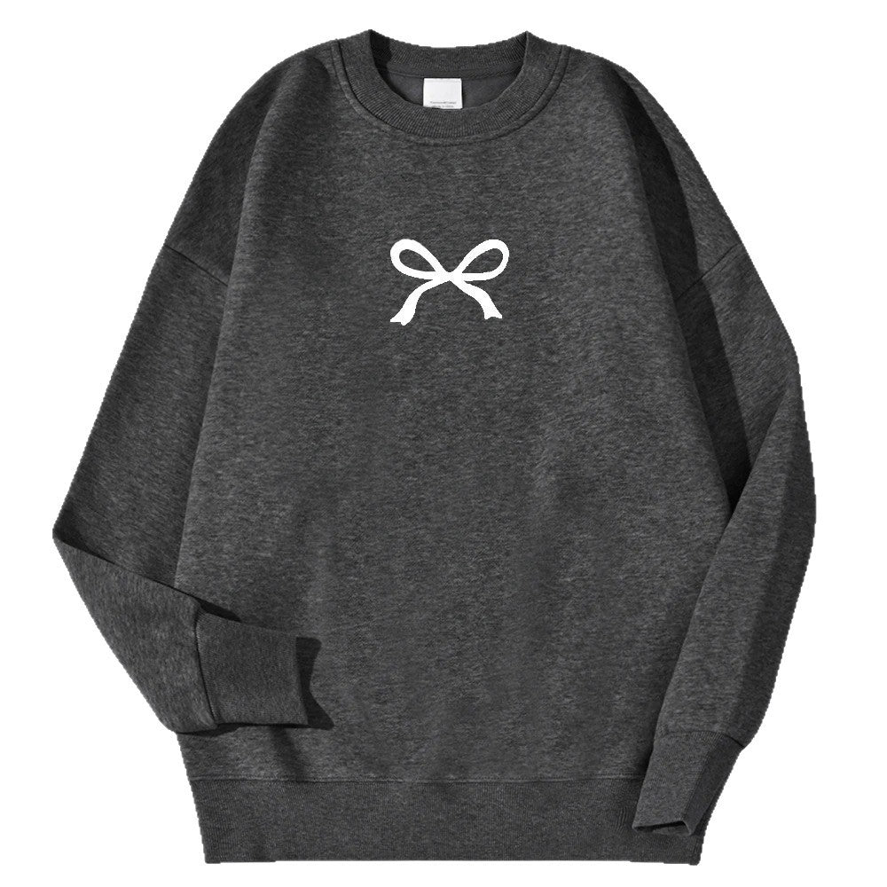 Damen Sweatshirt mit Schleifenmotiv Norvielle
