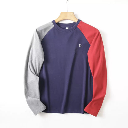 Damen Langarmshirt Einzigartiges Farbdesign Norvielle