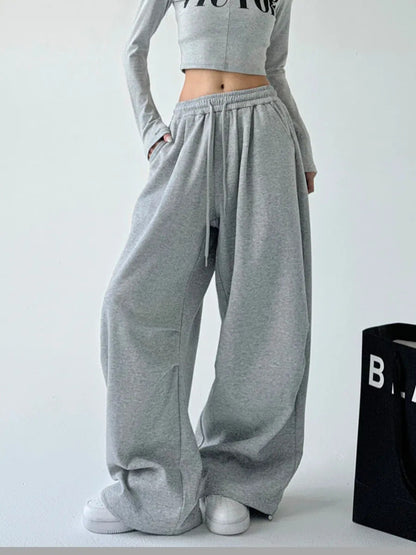 Damen Jogginghose Weite Bequem Elastisch Norvielle