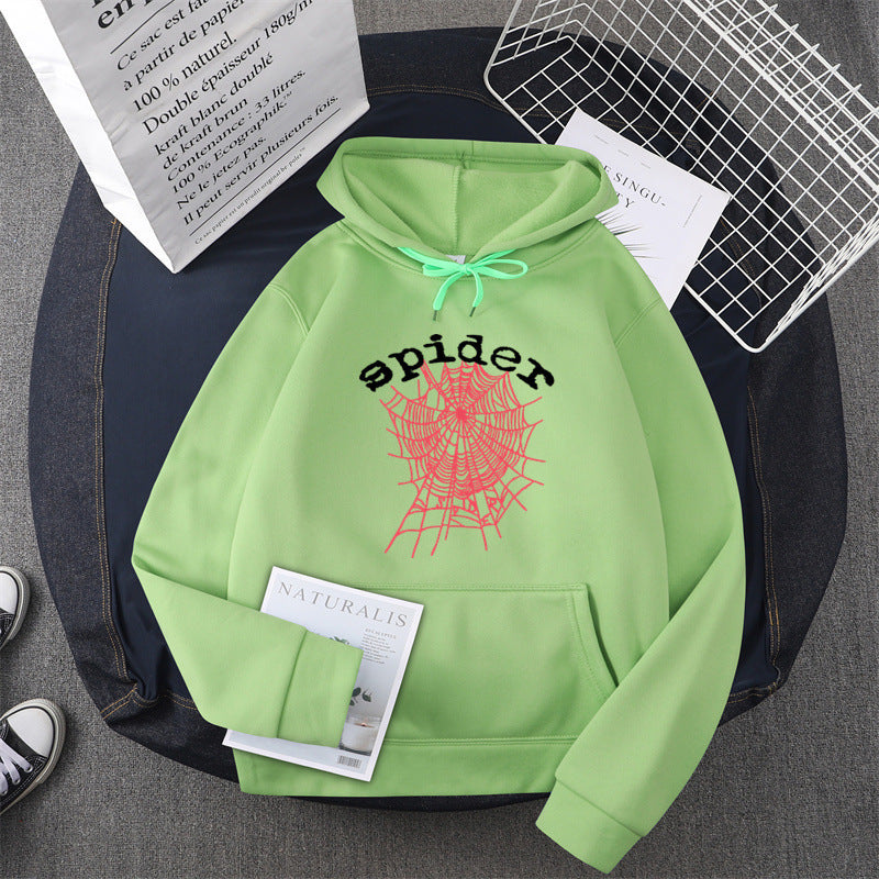 Damen Kapuzensweater Spinnenmotiv Norvielle