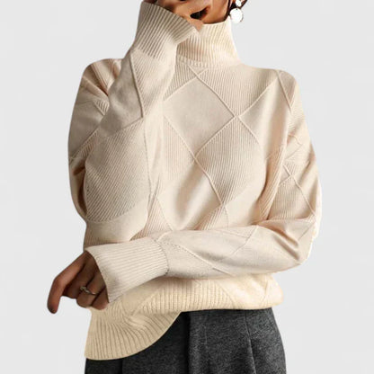 Adryssell Damen Bequemer Pullover
