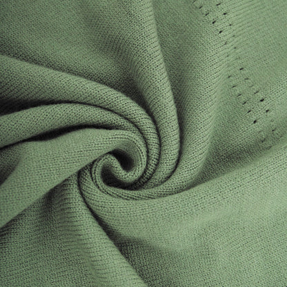 Damen Strickpullover Weich Norvielle Lochmuster