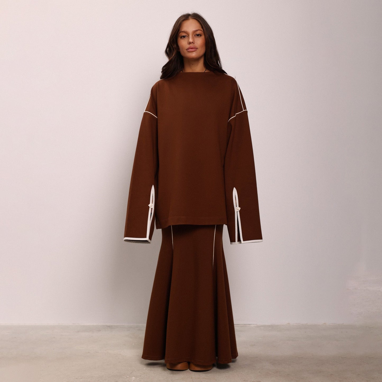 Damen Zwei-in-eins Oversized Kleidungsset