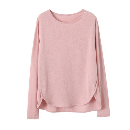 Damen Langarmoberteil Atmungsaktives Material Beige