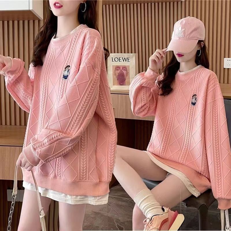 Damen Strickpullover Zopfmuster Weich Norvielle