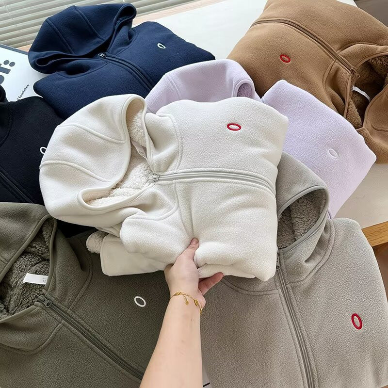 Damen Fleecejacke Warm Kuscheliges Innenfutter Norvielle - Norvielle