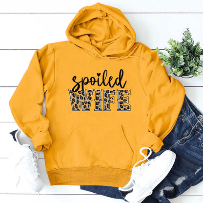 Damen Kapuzenpullover Norvielle Mit Schriftzug Elegantes Design