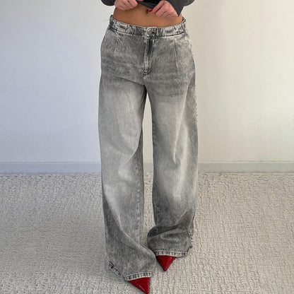 Damen Weite Jeans Norvielle