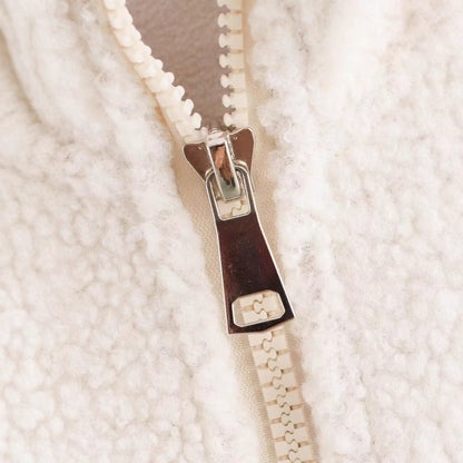 Damen Fleecejacke Hochkragen Kuschelig Grün Norvielle