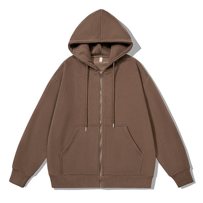 Damen Zip-Hoodie Weiches Innenfutter Praktische Taschen Norvielle
